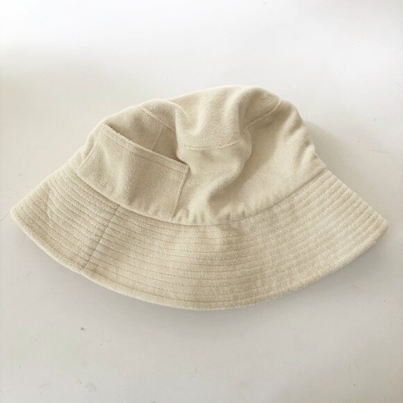 LACK OF COLOR Color Beige Terry bucket hat_M/L - Picture 8 of 9